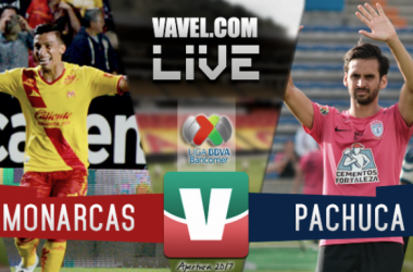 Resultado y goles del Monarcas Morelia 1-2 Pachuca de la Liga MX 2017