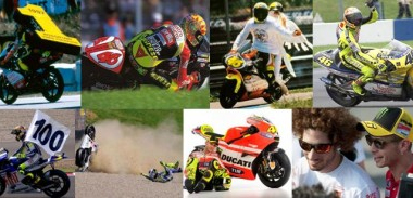 Portrait : Douze moments dans la carrière de Valentino Rossi.