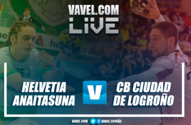 Resumen Helvetia Anaitasuna vs CB Ciudad de Logroño en Liga Loterías ASOBAL 2017 (27-29)