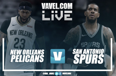Resumen New Orleans Pelicans 122 vs San Antonio Spurs 98 en NBA 2018
