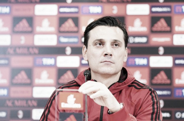 Montella: &quot;Solo tengo en mente la victoria&quot;