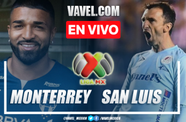 Goles y resumen del Monterrey 3-1 San Luis en Liga MX