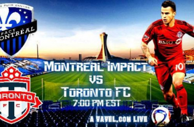 Score Montreal Impact - Toronto FC in 2015 MLS Cup Playoffs (3-0)