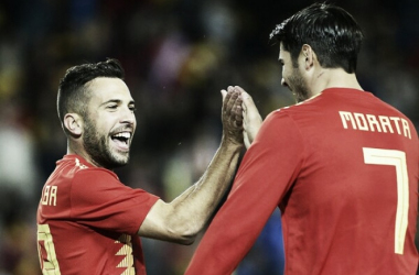 Los delanteros de la Roja rumbo a Rusia