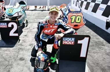 Diogo Moreira ganador Indonesia Moto 3 / motogp.com