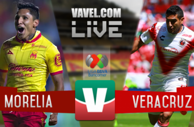 Resultado y goles del Monarcas Morelia 1-0 Veracruz Clausura 2017