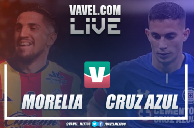 Monarcas Morelia vs Cruz Azul en vivo online en Liga MX 2018 (0-2)