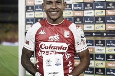  Wilson Morelo, el jugador destacado en la goleada 'cardenal' a Águilas 