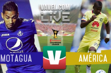 Resultado Motagua - América en Concachampions 2015 (1-1)