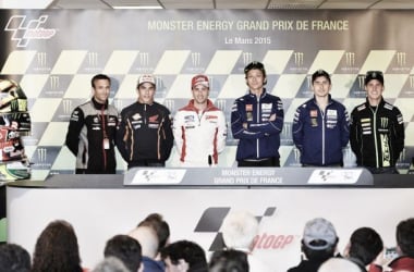 Rueda de prensa del GP de Francia de MotoGP 2015