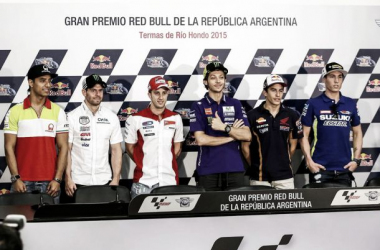 Rueda de prensa del GP de Argentina de MotoGP 2015