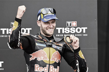 Binder tras conquistar las sprint race / Fuente: Red Bull KTM