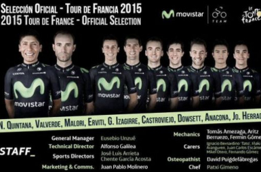 Una escuadra de lujo acompañará a Nairo Quintana en el Tour de Francia