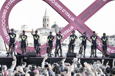 Giro de Italia 2017: Movistar Team, a la conquista del territorio enemigo