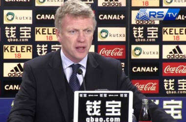 David Moyes: &quot;Hemos merecido ganar por cómo hemos jugado&quot;