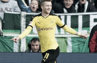 Werder Bremen 1-3 Borussia Dortmund: Reus at the double as BVB cut gap at the top to five points