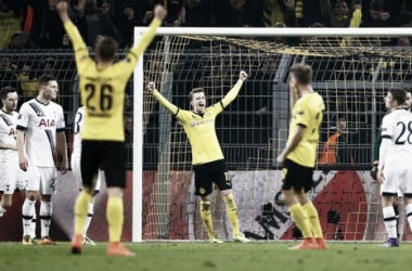 Borussia Dortmund 3-0 Tottenham Hotspur: Reus and Aubameyang help BVB blow away sorry Spurs