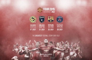 Anunciadas las fechas de la gira estadounidense del Manchester United