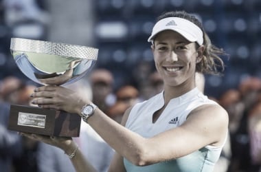 Garbiñe vuelve a sonreír en Monterrey