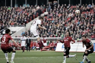 Hannover 96 1-3 Bayern Munich: Muller brace seals the points