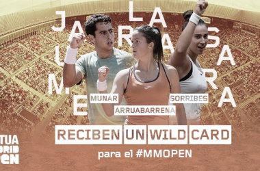 Munar, Sorribes y Arruabarrena, wild cards confirmadas para el Mutua Madrid Open