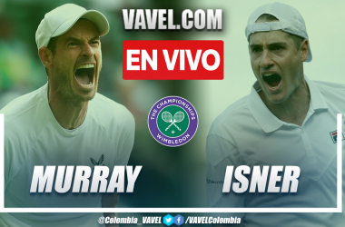 Andy Murray vs John Isner EN VIVO por Wimbledon (0-0)