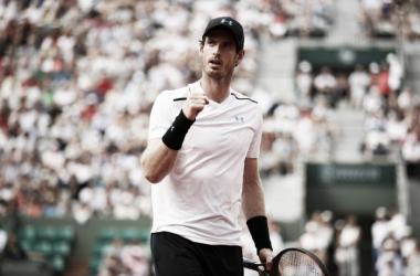 French Open: Andy Murray sees off Martin Klizan in a four-set battle