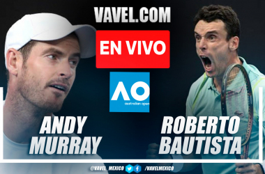 Resumen y mejores puntos del Andy Murray 1-3 Roberto Bautista en Open de Australia