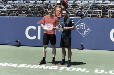 Após emocionante virada, Bruno Soares e Jamie Murray levam troféu no ATP 500 de Washington