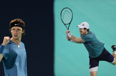 Summary and highlights of Andrey Rublev 2-0 Andy Murray AT THE FINAL IN ABU DABI