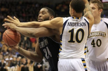 Georgetown Avoids Upset, Beats Marquette In Controversial Fashion