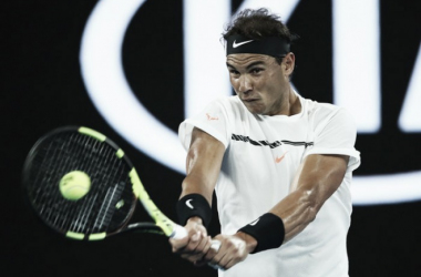 Nadal demuestra que va en serio en Australia