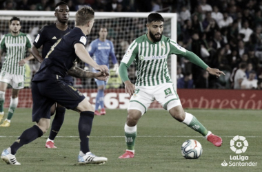 Fekir, 'MVP' del Real Betis - Real Madrid