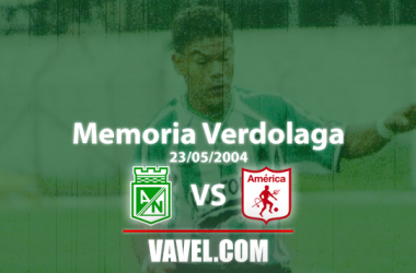 Memoria 'verdolaga': En un vibrante
partido, Atlético Nacional venció 4 por 3 a América de Cali