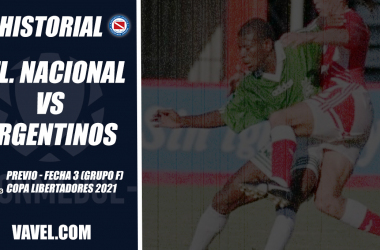 Historial Atlético Nacional vs. Argentinos Jrs. : Por primera vez en Libertadores