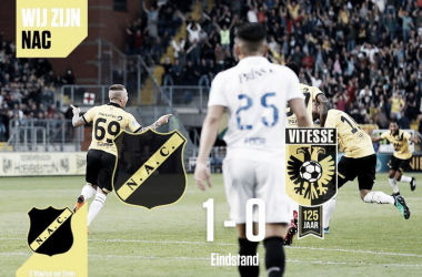 NAC Breda gana en casa al Vitesse