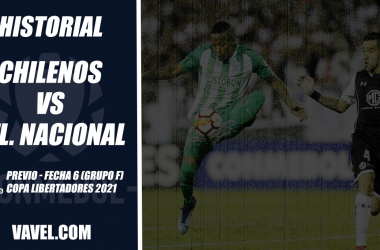 Historial desfavorable del Atlético Nacional visitando a equipos chilenos