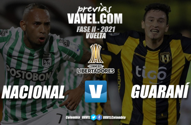 Previa Atlético Nacional vs Club Guaraní: a definir la clasificación en el Atanasio