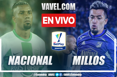 Resumen y goles: Nacional 0-0 Millonarios en la fecha 8 por Liga BetPlay 2023-I