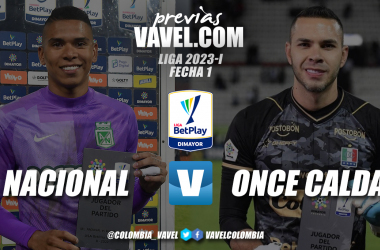 Previa Atlético Nacional vs Once Caldas: duelo para empezar con el pie derecho