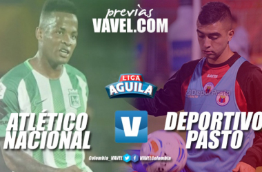 Previa Atlético Nacional vs Deportivo Pasto: el segundo contra el penúltimo