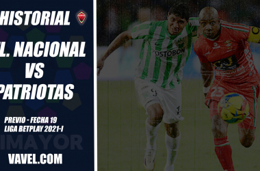 Historial Atlético
Nacional vs. Patriotas de Boyacá: amplia ventaja del 'verdolaga'