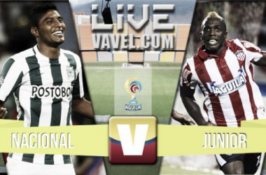 Resultado Nacional - Junior en la Liga Águila 2015-I (2-2)