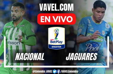 Resumen y goles: Nacional 2-1 Jaguares en Copa BetPlay 2024