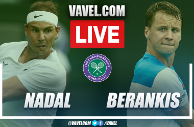 Summary and highlights of Nadal 3-1 Berankis in Wimbledon 