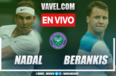 Rafa Nadal vs Ricardas Berankis EN VIVO en Wimbledon (0-0)