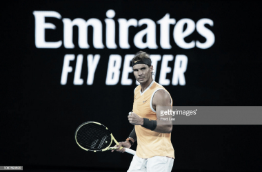 Rafa Nadal: "Me siento realmente bien en estos momentos"