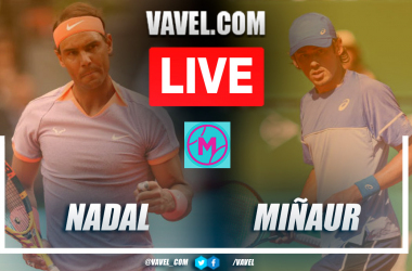 Rafa Nadal vs De Minaur LIVE Score: first set (6-5) 