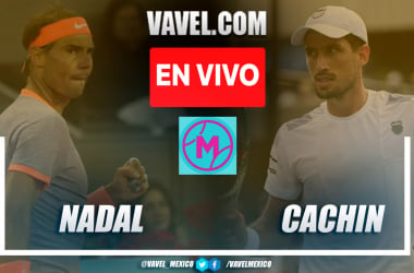 Resumen y sets: Nadal 2-1 Cachin en Másters 1000 de Madrid 2024
