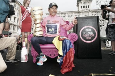 Nairo Quintana: &quot;El Giro me ha enamorado&quot;